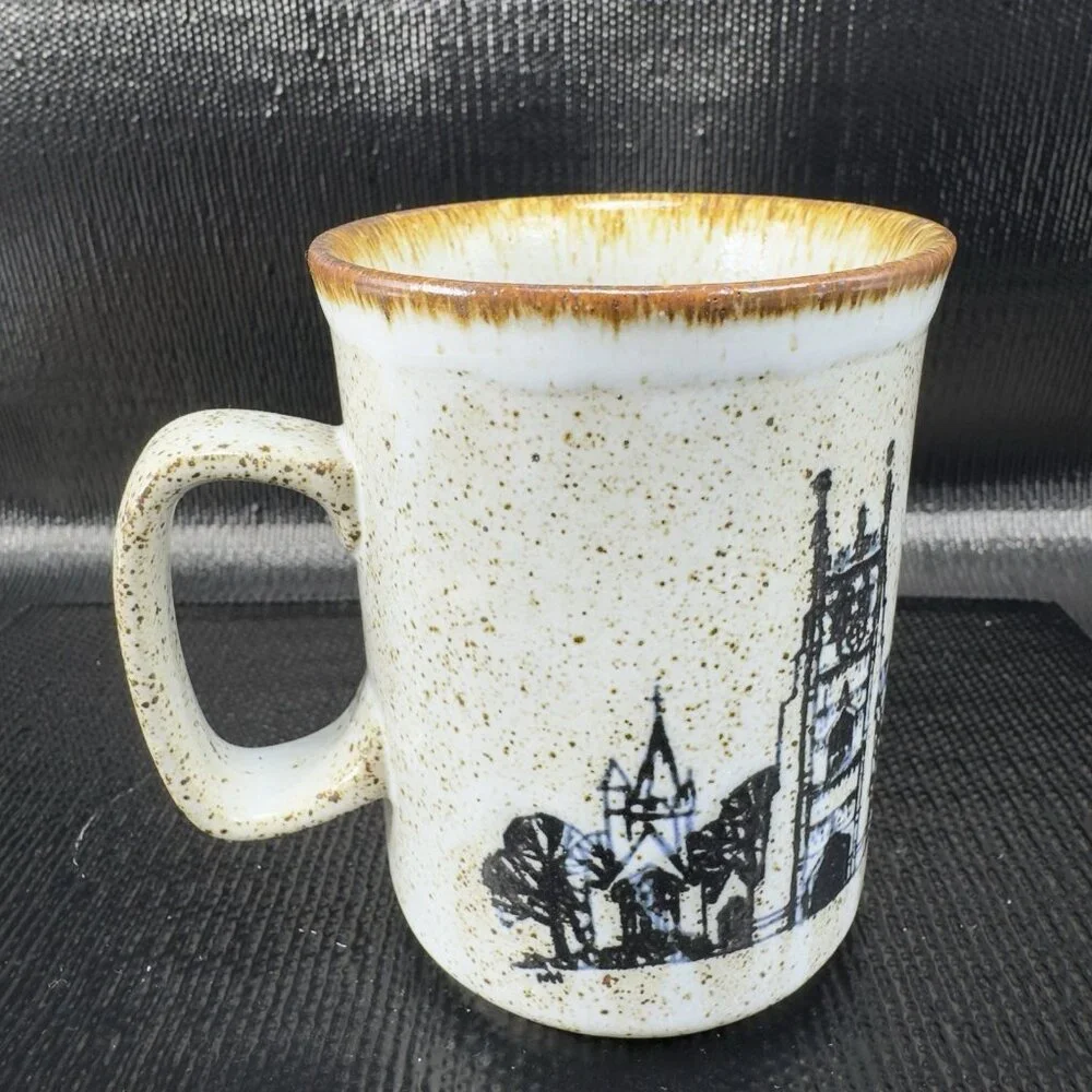 Dunoon Ceramics Stoneware Coffee Mug Cup‎ Scotland Evesham Worcestershire Mug